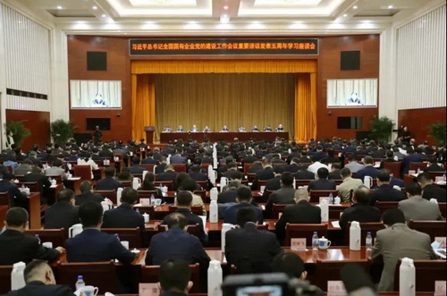 【新聞】國藥集團參加國資委學(xué)習(xí)習(xí)近平同志全國國有企業(yè)黨的建設(shè)工作會議重要講話發(fā)表五周年座談會